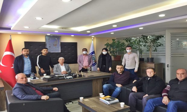 ALAŞEHİR ŞOFÖRLER ODASI AYLIK OLAĞAN YÖNETİM KURULU TOPLANTIMIZ