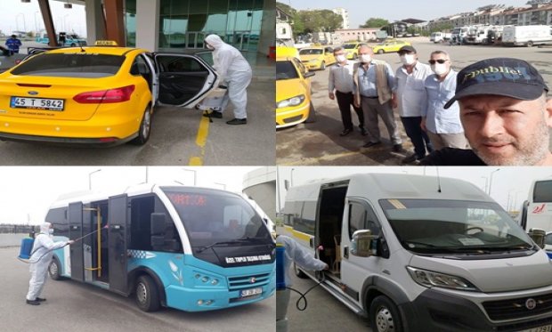TİCARİ ARAÇLARIMIZIN DEZENFEKTE İŞLEMLERİ
